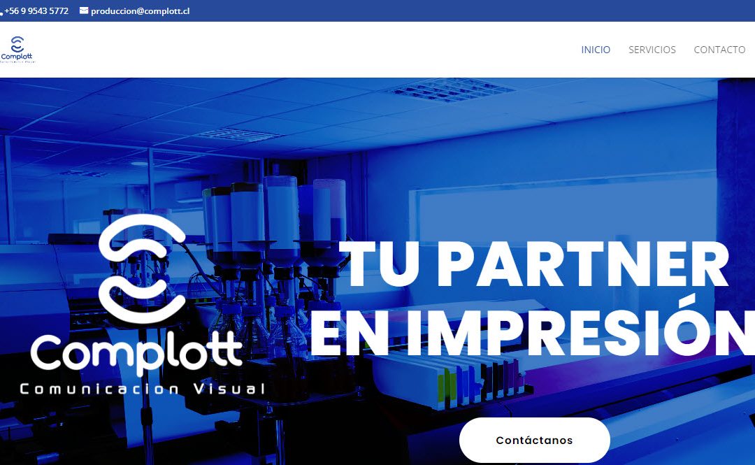 Sitio web – Complott.cl