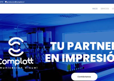 Sitio web – Complott.cl